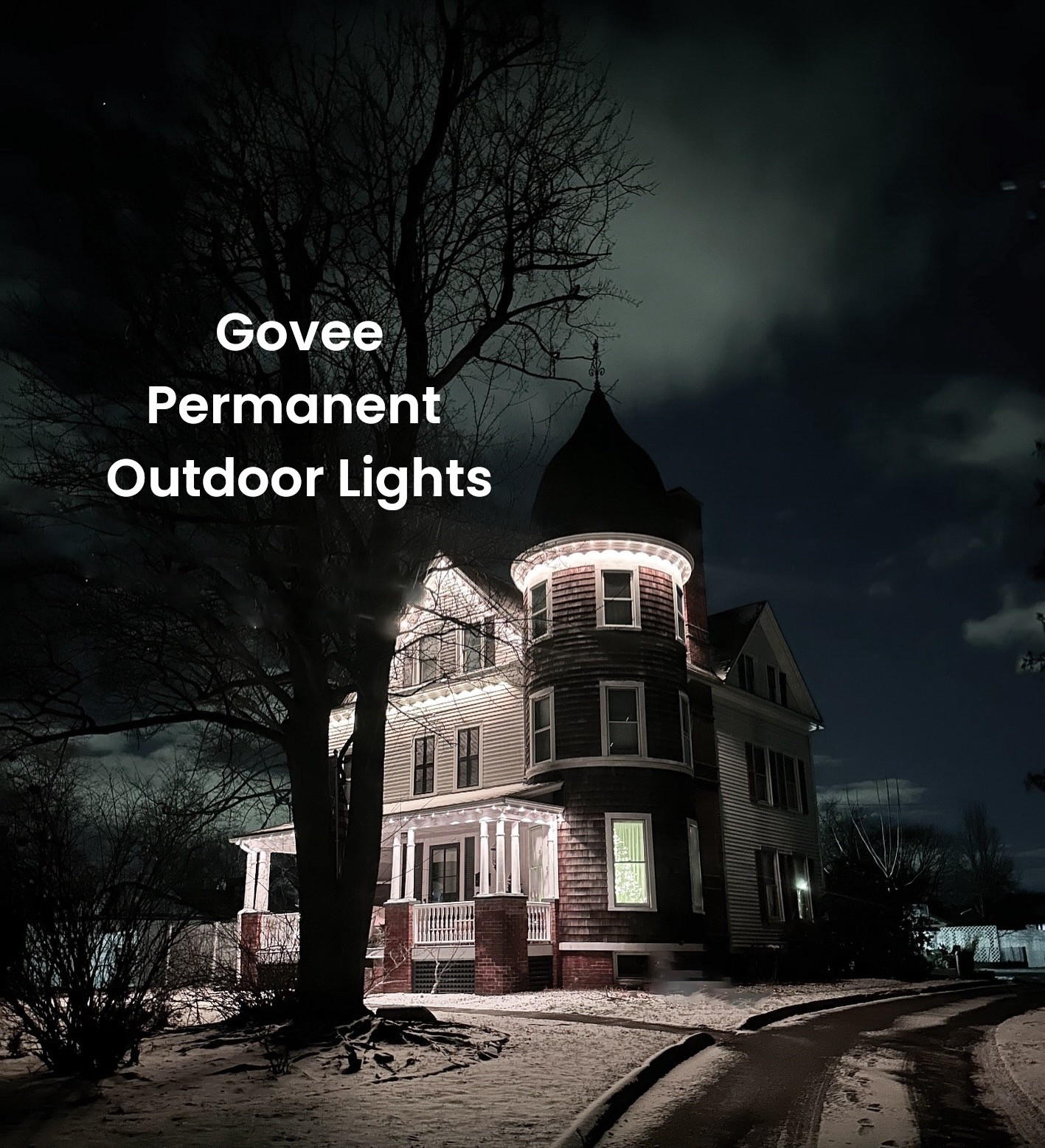 Get your house ready for the holidays with these permanent outdoor lights that you can use all year round. She glows so beautifully on a cold winters night. 

#LTKSeasonal #LTKParties #LTKHome