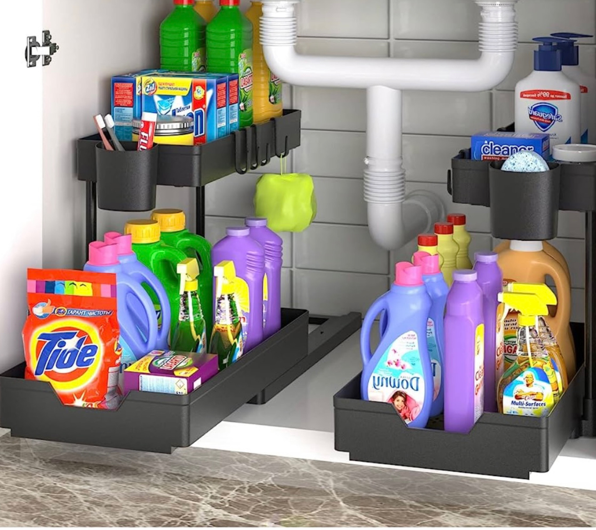 Under the sink organizers. Prime day deal 

#LTKunder50 #LTKxPrimeDay #LTKhome