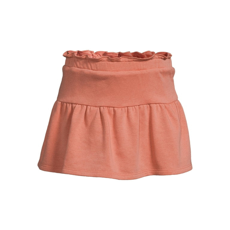 365 Kids from Garanimals Girls French Terry Cloth Scooter Skirt, Sizes 4-10 | Walmart (US)