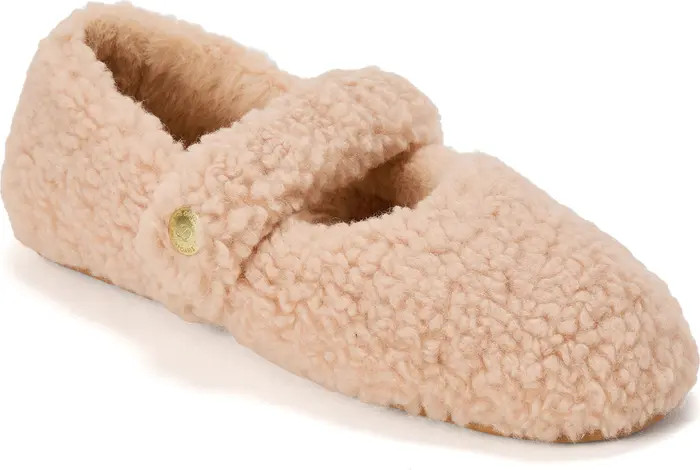 DEARFOAMS Maryanne Luxe Teddy Maryjane Slipper (Women) | Nordstrom | Nordstrom