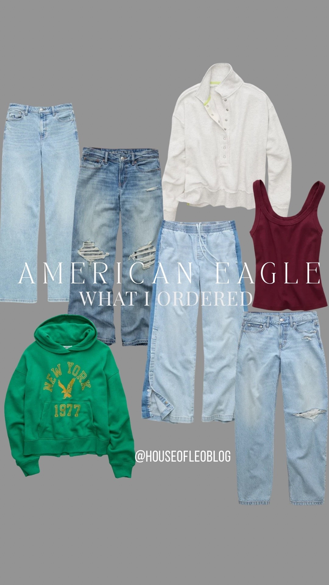 What I ordered from American Eagle. American Eagle jeans.

#LTKSaleAlert #LTKPetite