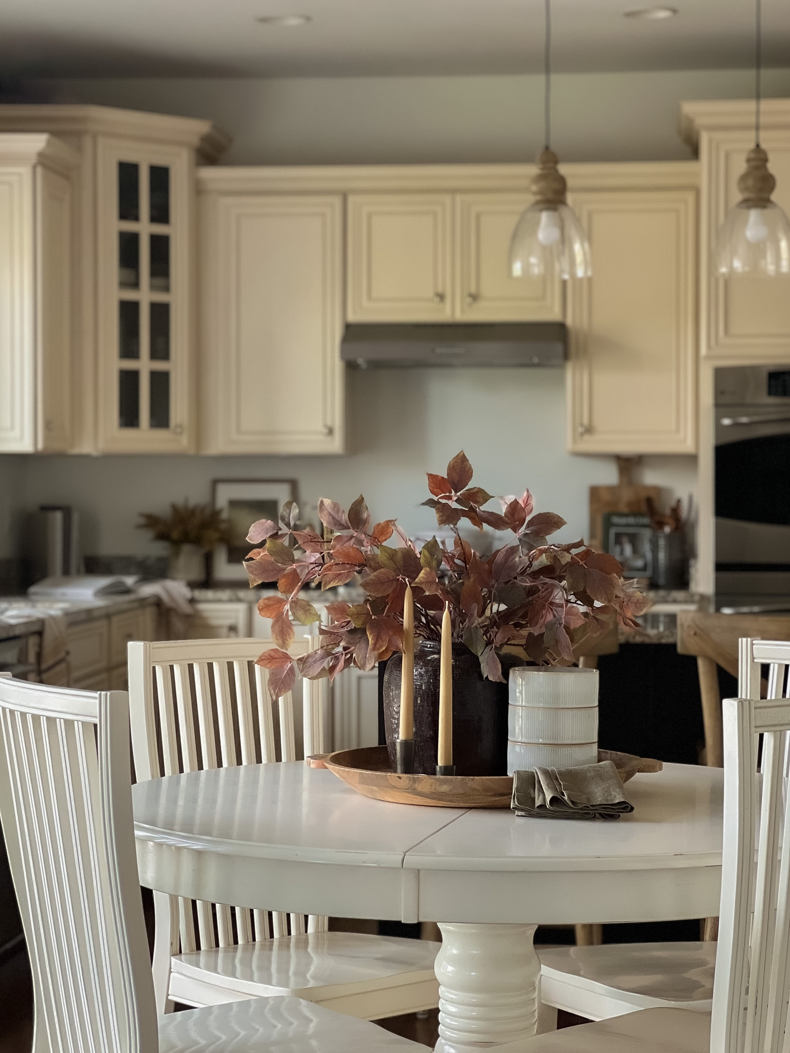 Kitchen table fall decor

Brass candle holders
Birch stems 
Reactive glaze dinnerware
Reactive glaze bowls
Fall decor
Kitchen inspiration

#LTKsalealert #LTKhome #LTKSeasonal