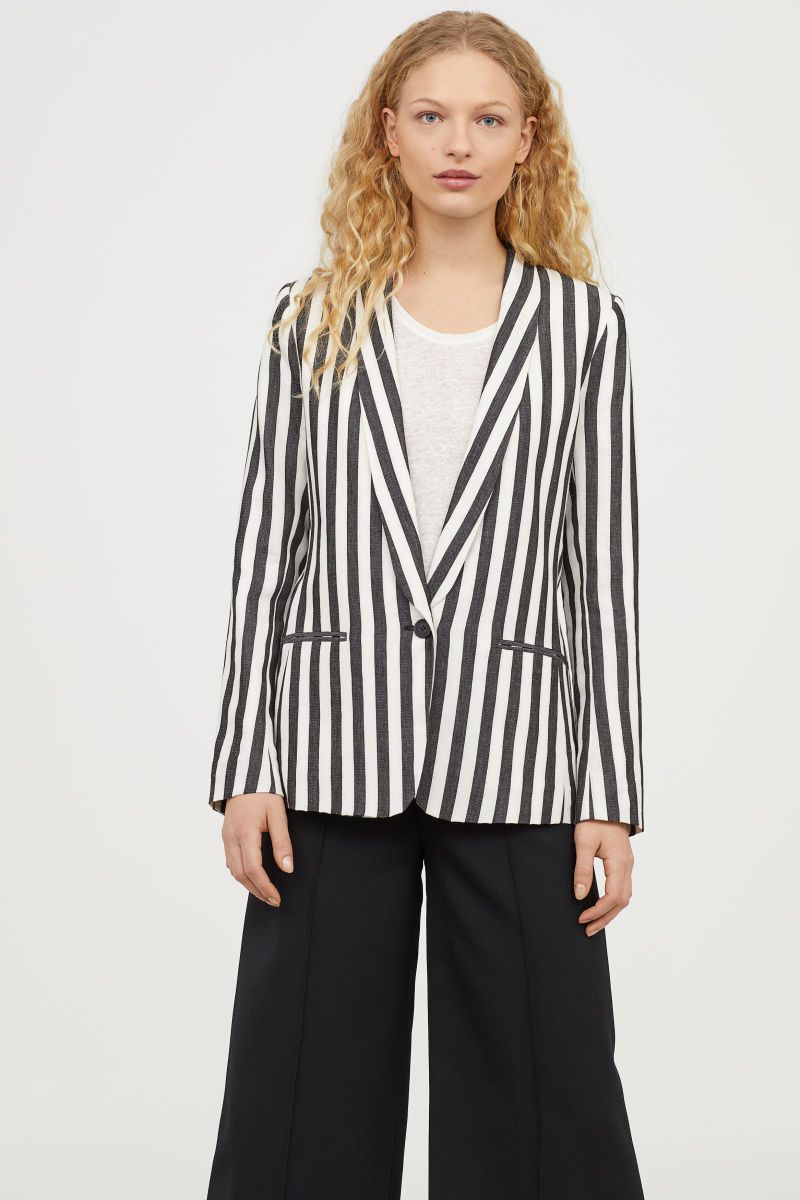 H&M Linen-blend Jacket $49.99 | H&M (US + CA)