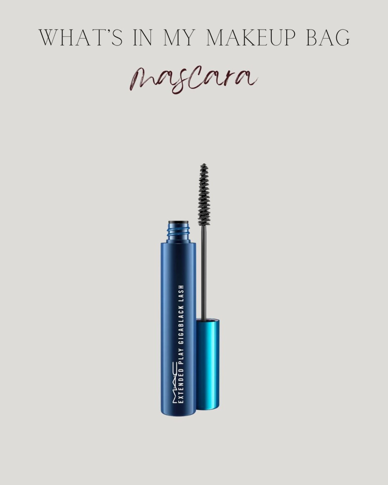 Mac gigaplay mascara 

#LTKuk #LTKbeauty