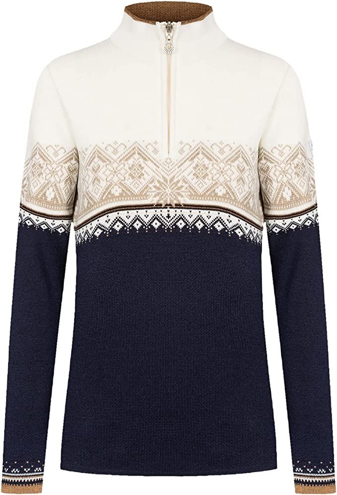 Dale of Norway Moritz Basic Women's Sweater - 100% Skin Soft Merino Knitted Wool Sweater - Femini... | Amazon (US)