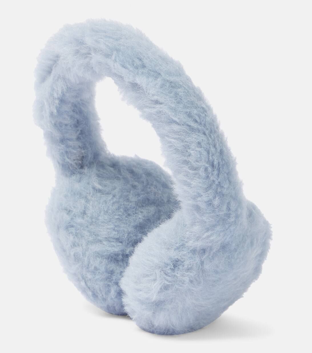 Alpaca, wool, and silk teddy earmuffs | Mytheresa (US/CA)