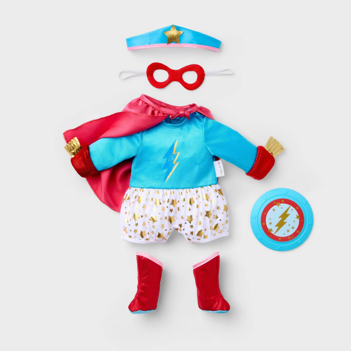 14" Baby Doll Superhero Outfit - Gigglescape™ | Target