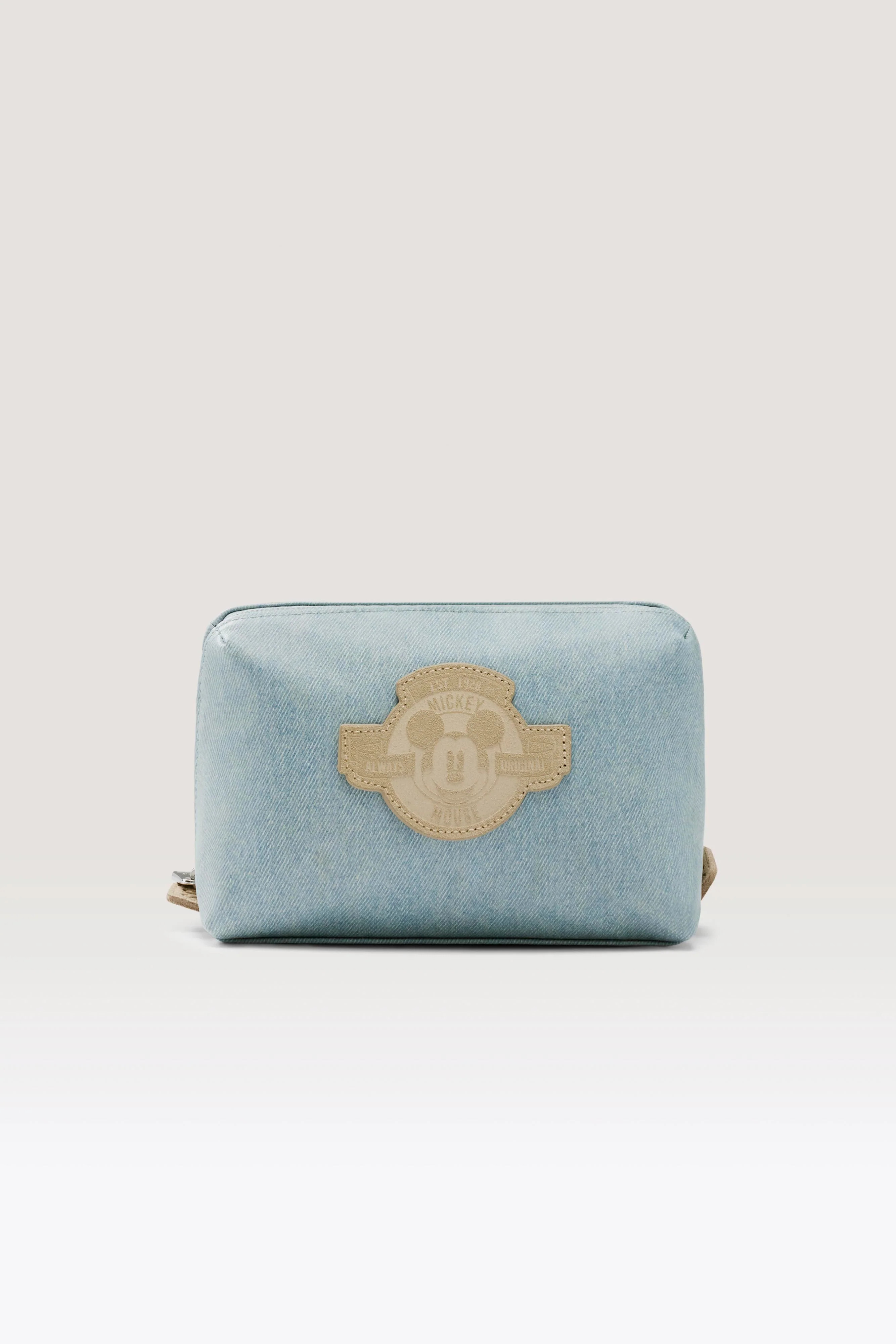 B\u00c9IS \u2018The Disney Small Cosmetic Pouch in Blue Jeans' in Blue Jeans - Blue Small Makeup ... | BEIS
