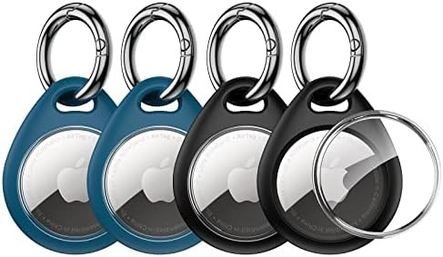 UNBREAKcable AirTag Holder for Apple - 4 Pack Air Tag Case [Fit Tightly Design] [Easy to Install]... | Amazon (US)