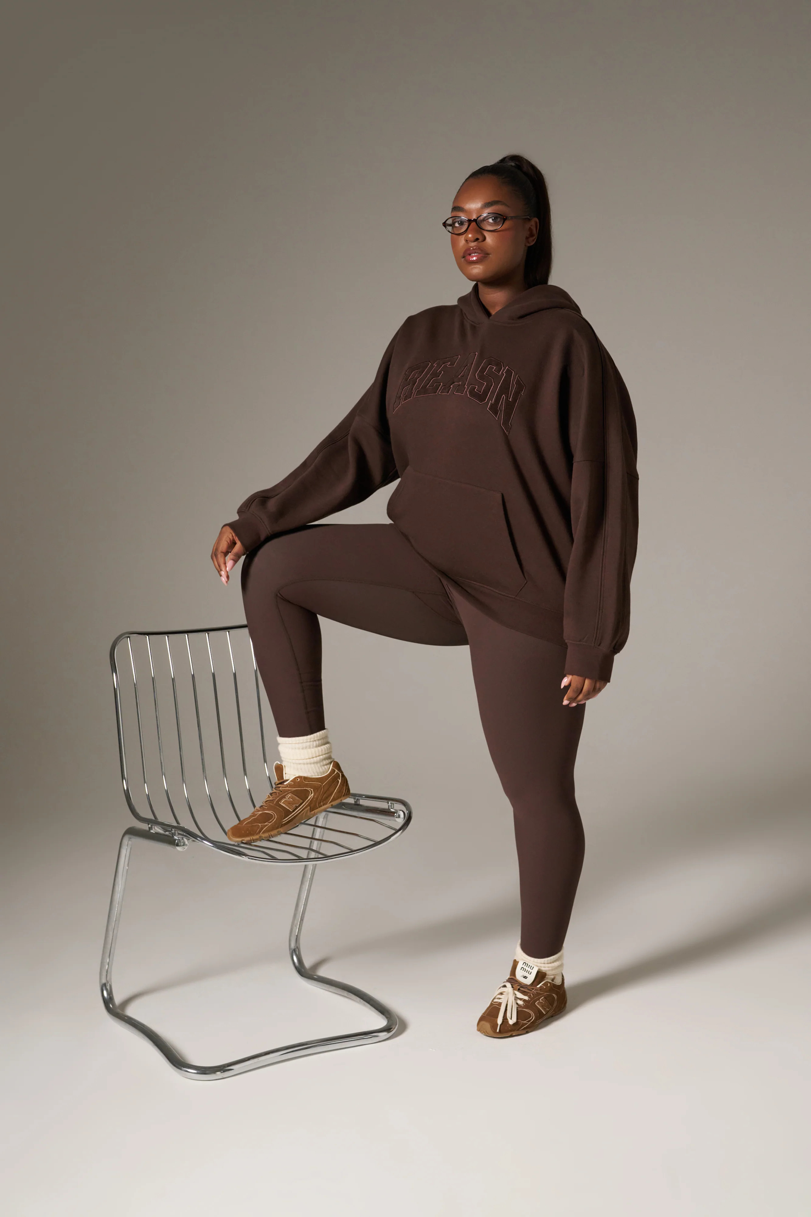 The Sculpt High Waist Leggings - Espresso | Reasn