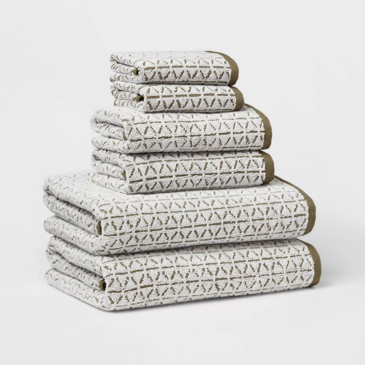 6pc Boho Bath Towels and Washcloths Set - Threshold™ | Target