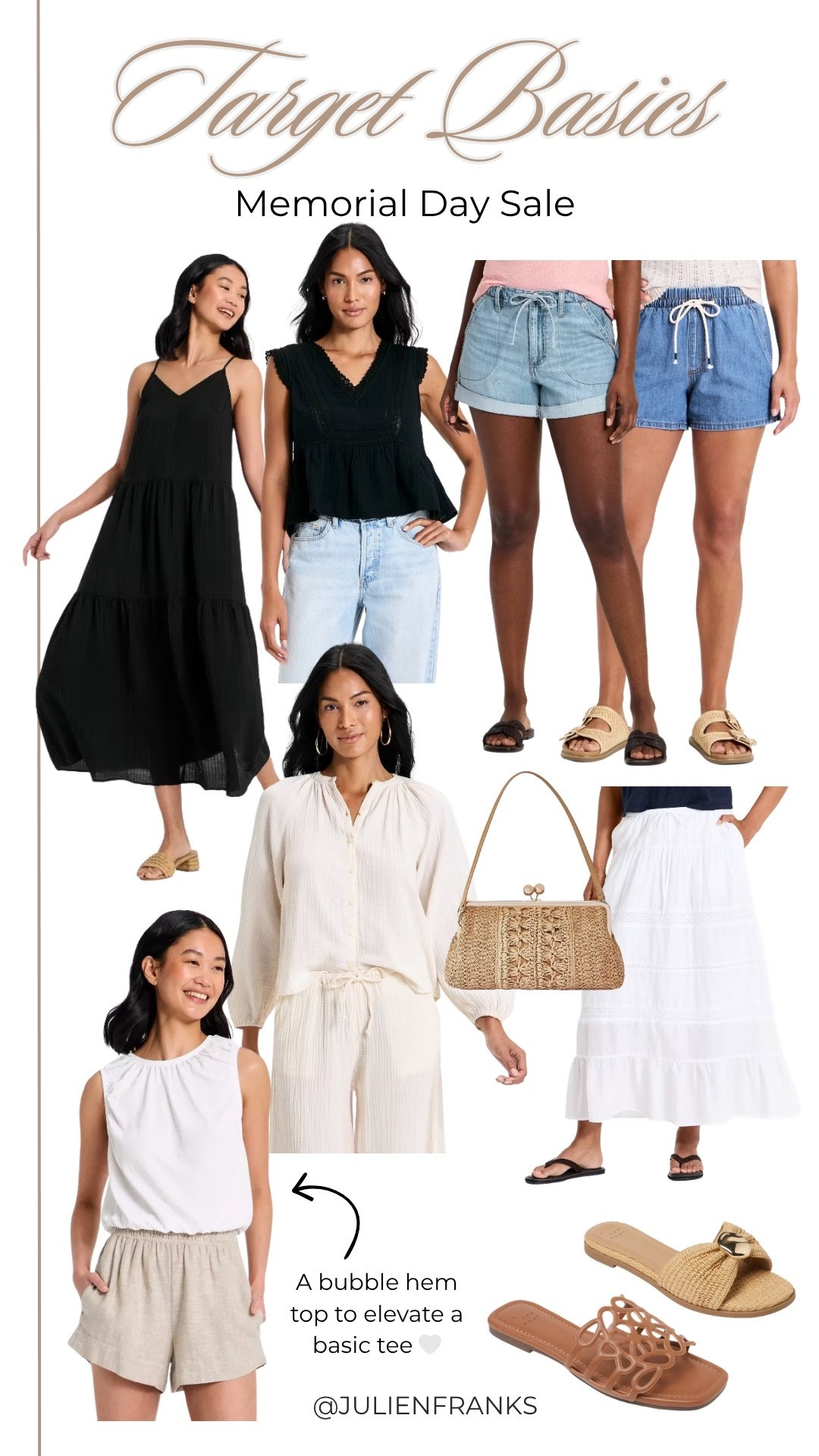 Target’s Memorial Day up to 40% off sale picks! Basics you’ll wear all summer long!

#LTKSaleAlert #LTKootd #LTKmomlife