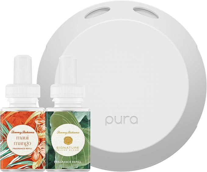 Pura Smart Home Fragrance Device Starter Set - Pura 4 - Scent Diffuser for Home - Includes Fragra... | Amazon (US)