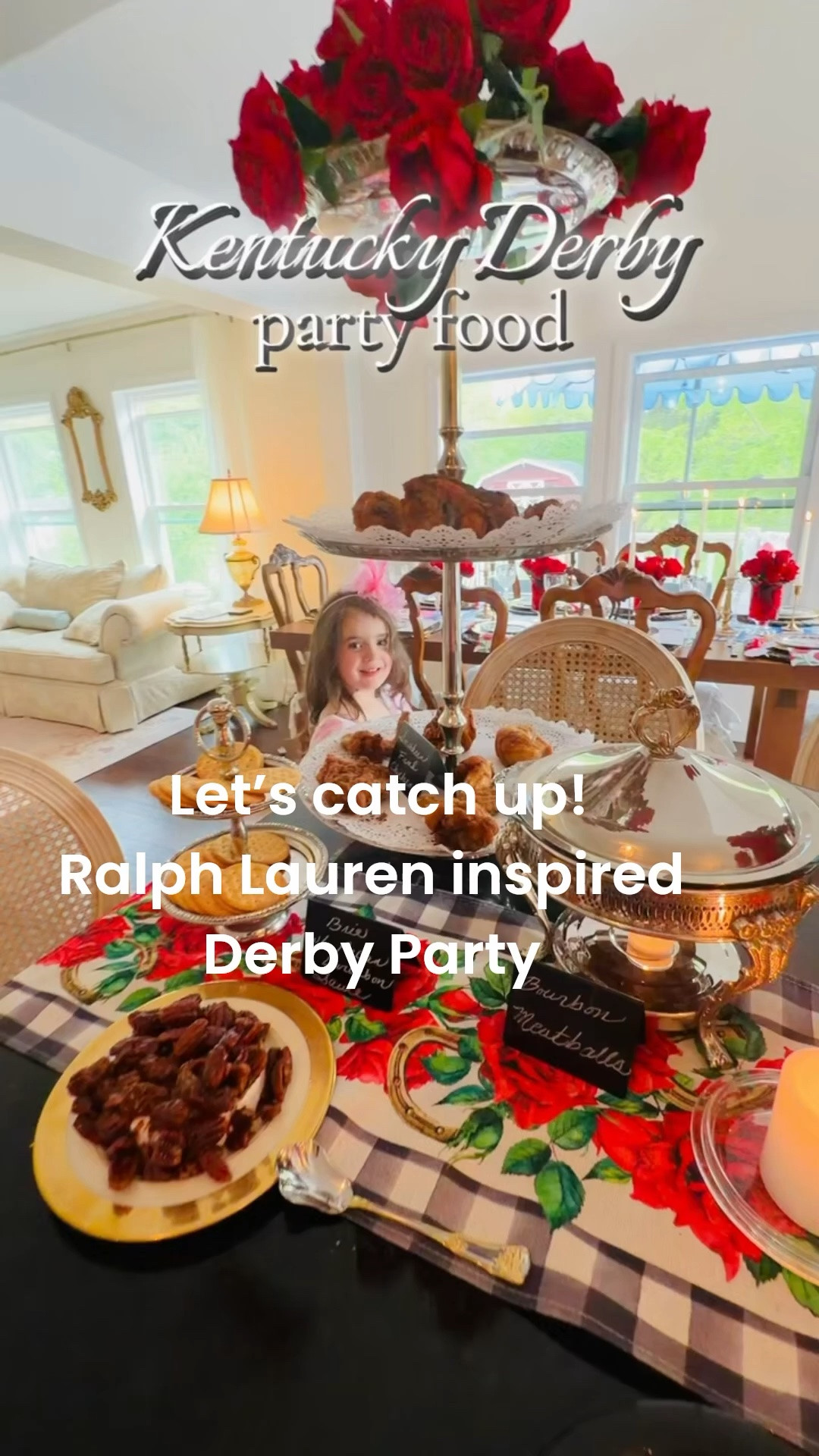 Derby recap 🏇✨
I had so much fun hosting a Ralph Lauren inspired Kentucky Derby party mixing splurge and save entertaining pieces. From horse plates to bourbon meatballs, every detail was designed to feel elegant but approachable. 🤍
Save this for your next equestrian themed event!❤️

#LTKSeasonal #LTKHome #LTKfoodie