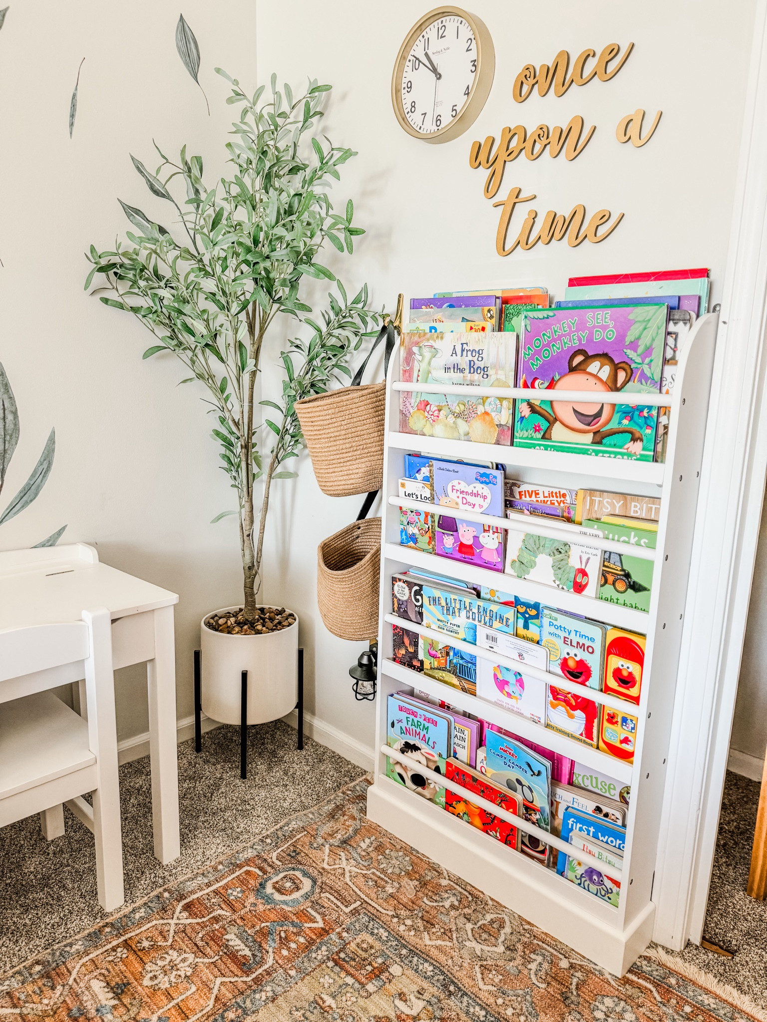 Nursery toddler room bookshelf and decor

#LTKbaby #LTKhome #LTKkids