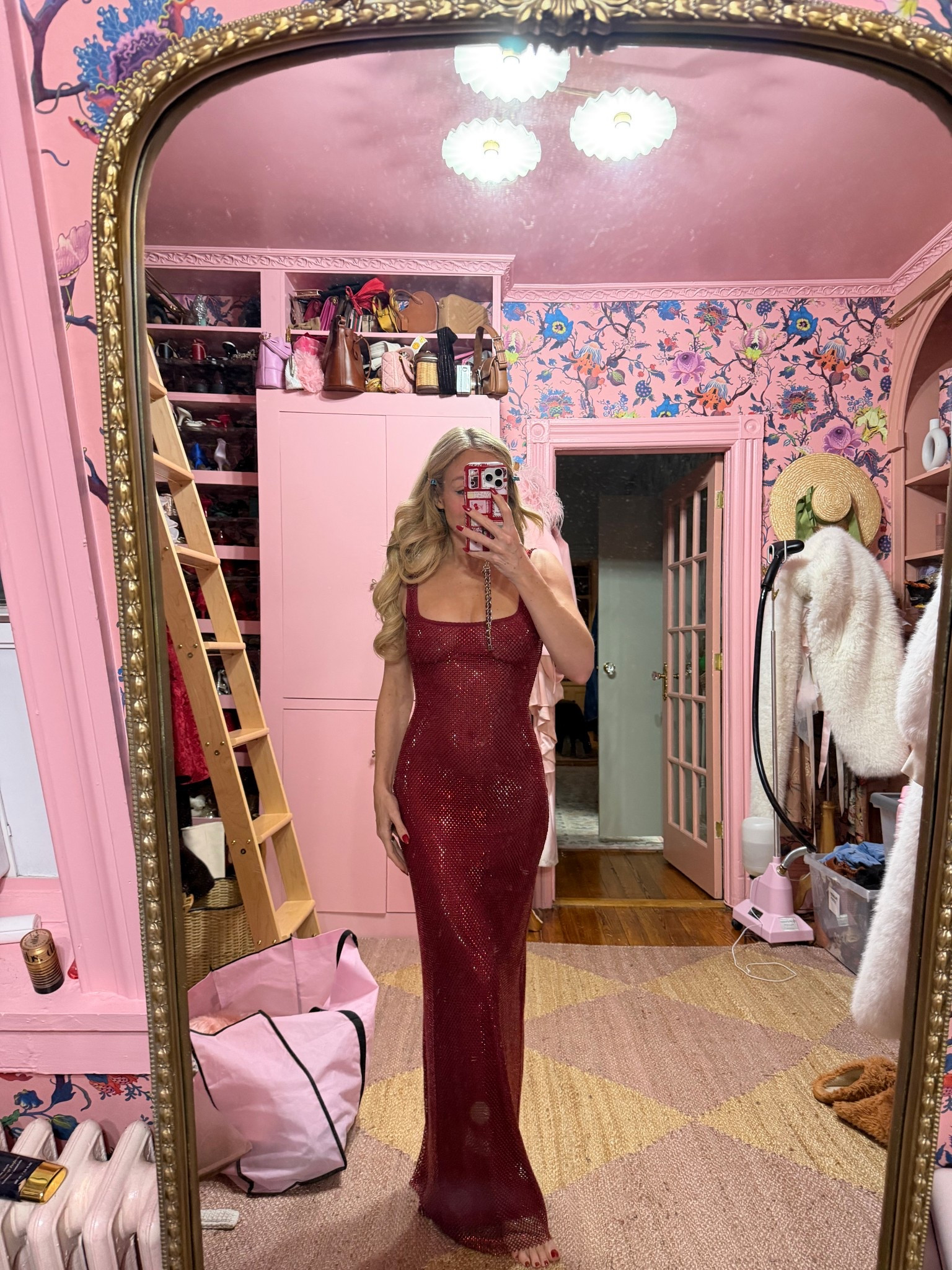 grwm for my bestie’s red hot birthday holiday bash ❤️

#LTKHoliday #LTKgrwm #LTKootd