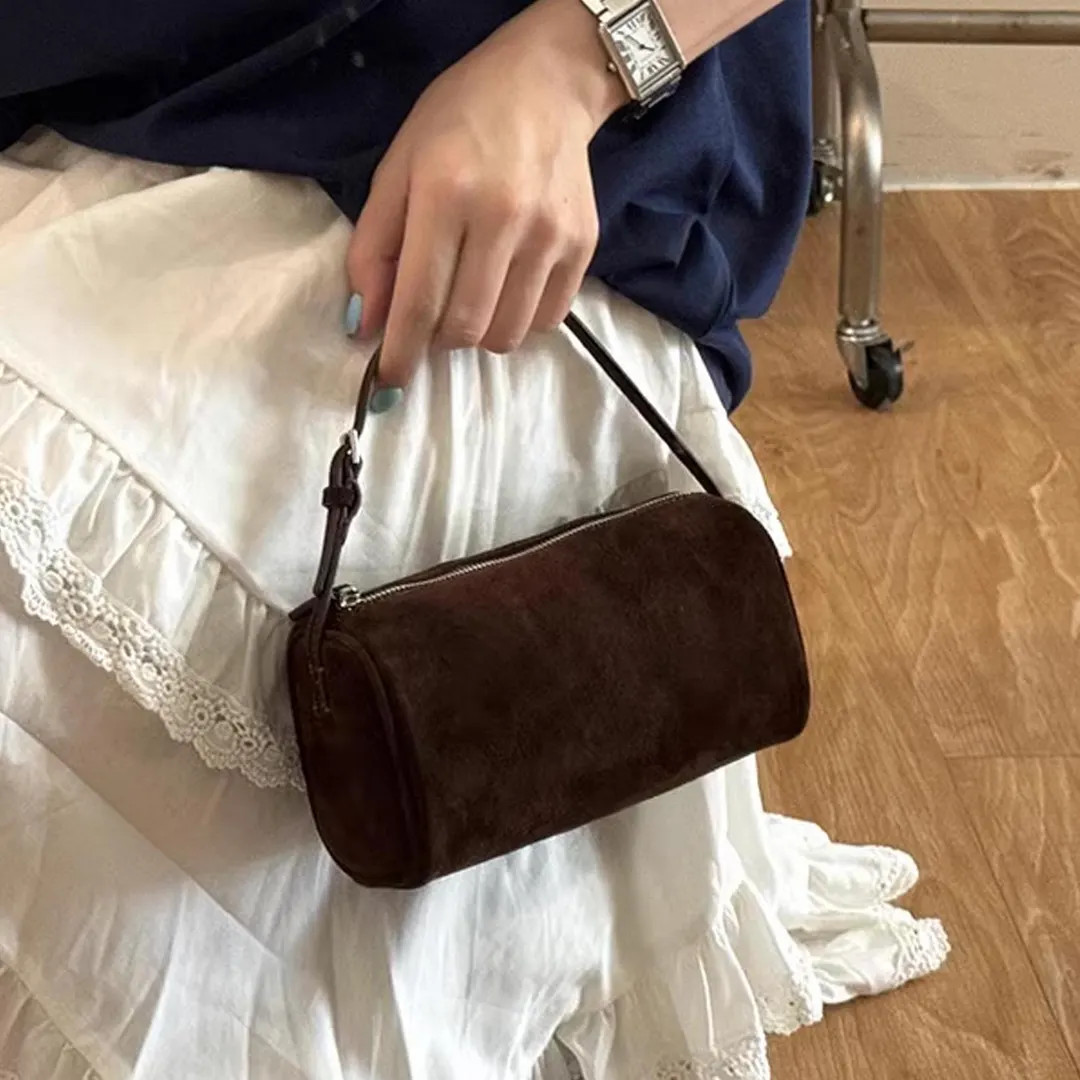 Minimal 90s Bag,leather Pouch,leather Clutch,small Top Handle Bags,calf Leather Mini Tote Bags - ... | Etsy (US)