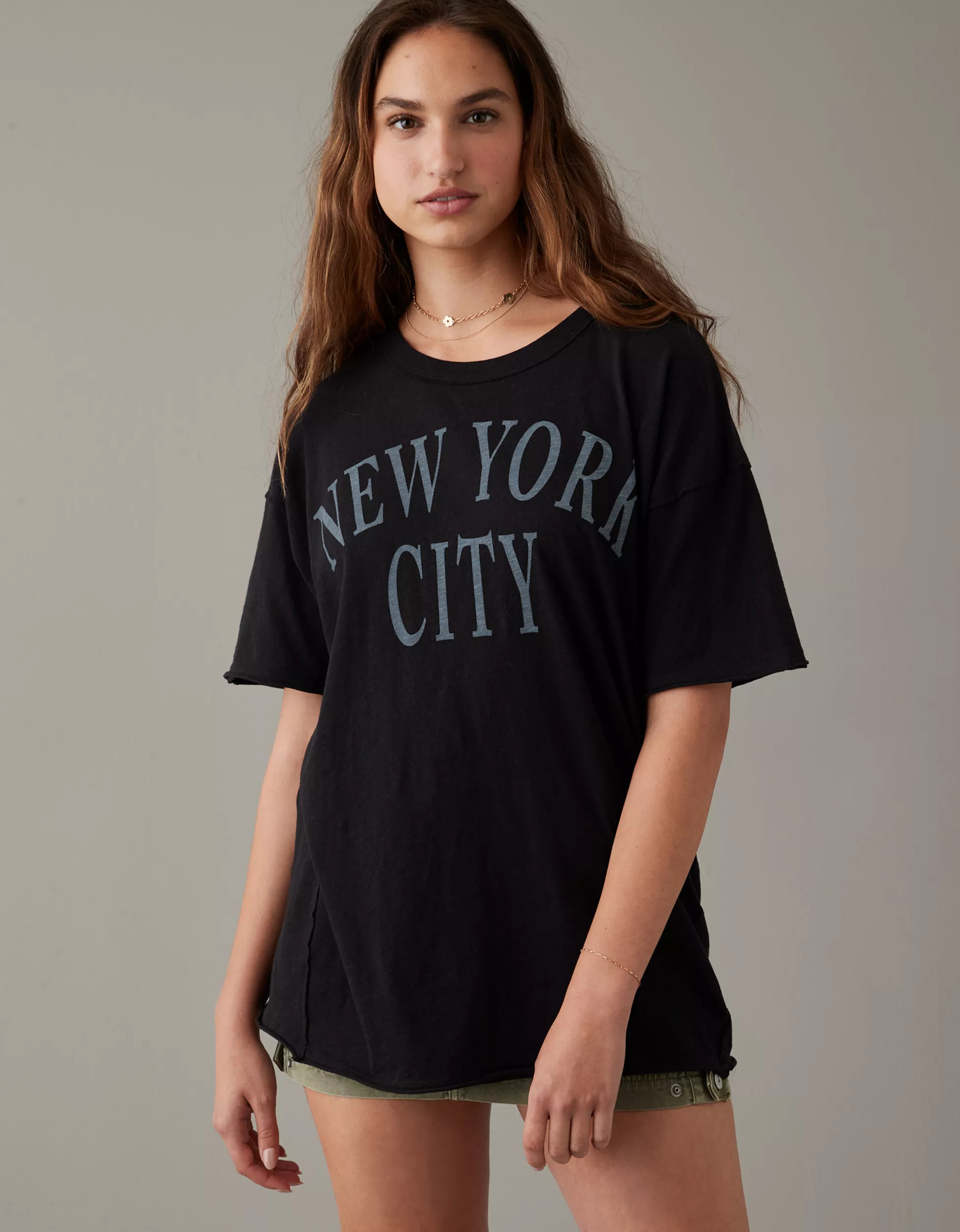 AE Oversized City Graphic Tee | American Eagle Outfitters (US & CA)