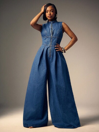 Palazzo  jeans  | SHEIN