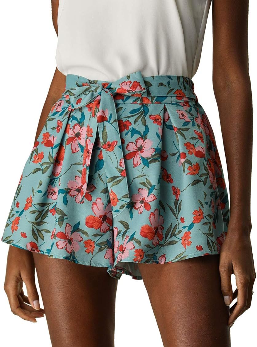 Amazon Vacation Outfit / Resort Wear / Tie Waist Shorts | Amazon (US)