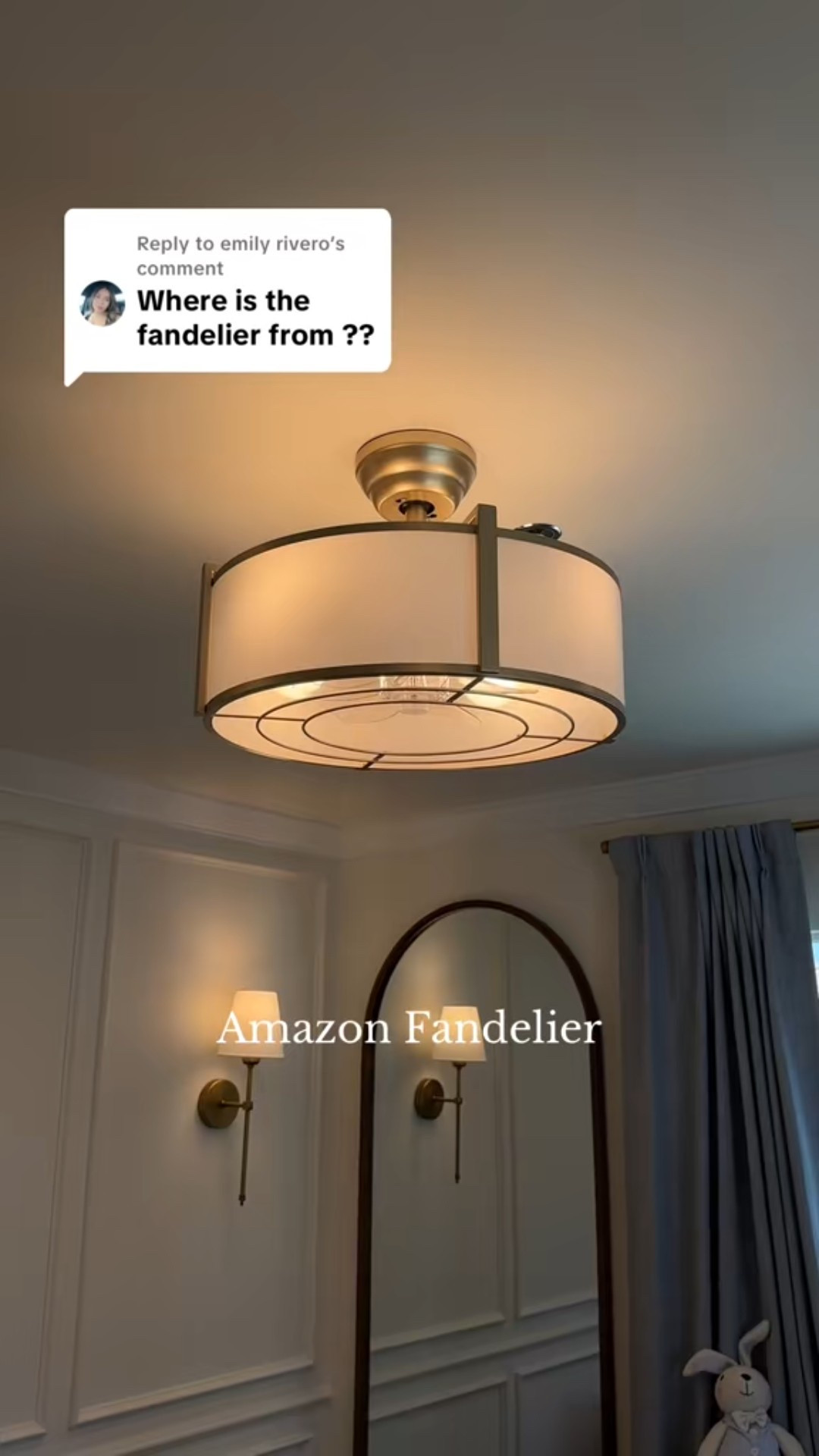 Love this fandelier! 

