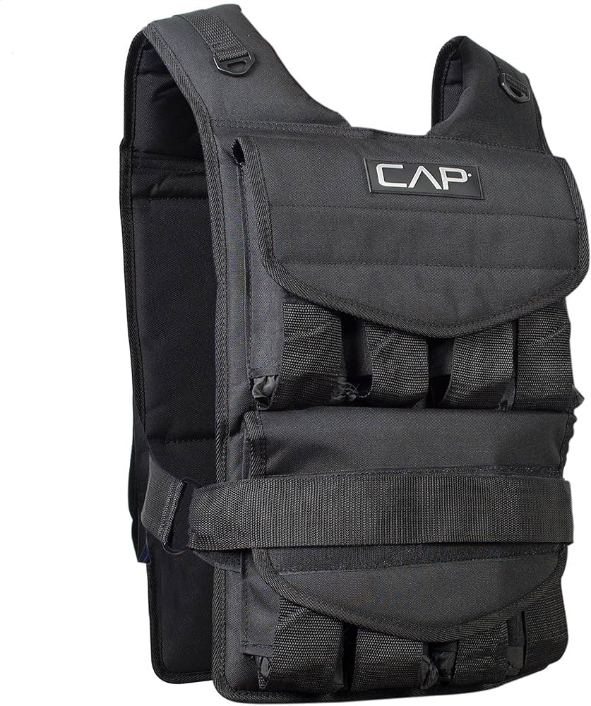 CAP Barbell Adjustable Weighted Vest | Various Sizes | Amazon (US)