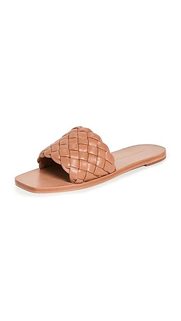 Woven Leather Plank Sandals | Shopbop
