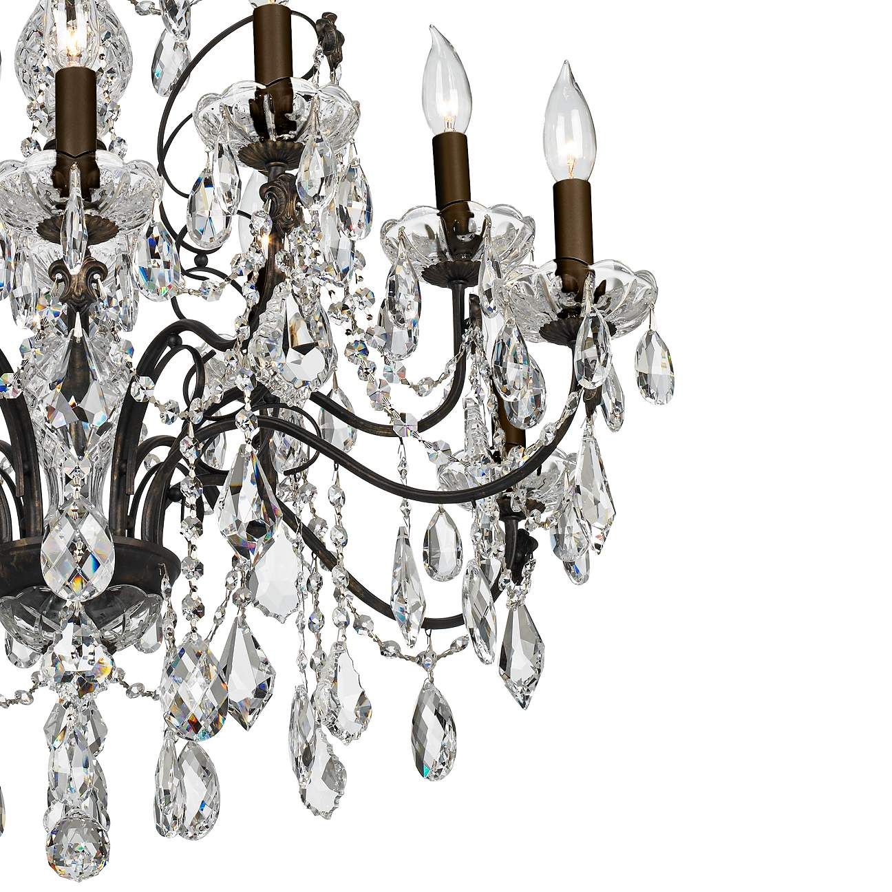 Schonbek Century Collection 30" Wide Crystal 12-Light Chandelier | Lamps Plus