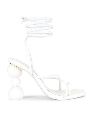 Song of Style Gelato Heel in White from Revolve.com | Revolve Clothing (Global)
