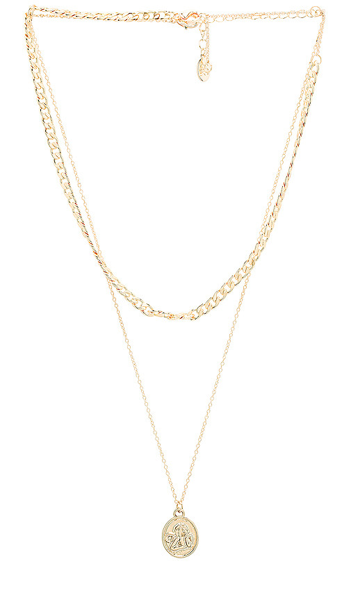 8 Other Reasons Amira Lariat in Metallic Gold. | Revolve Clothing (Global)