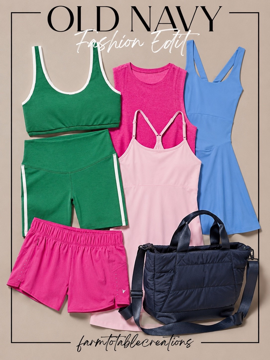 Old Navy Activewear Sale 💚💙

If you’re refreshing your workout wardrobe, now is the perfect time to shop the Old Navy Active Sale! From supportive matching sets and performance shorts to versatile active dresses and gym-to-errand essentials, these colorful finds make it easy to stay comfortable while looking put together. The bright summer hues are fun, flattering, and perfect for everything from morning walks to weekend pickleball matches.

Whether you’re hitting the gym, heading to a fitness class, or simply embracing an athleisure lifestyle, these affordable activewear staples deliver style, comfort, and performance without breaking the budget.

Follow @farmtotablecreations on Instagram for more cozy home finds and trending decor.

#LTKActive #OldNavyStyle #OldNavyActive #ActivewearSale #WorkoutWear #AthleisureStyle #FitnessFashion #SummerStyle #ActiveDress #GymStyle #AffordableFashion #WomenWhoWorkout #FitnessFinds #CasualStyle #WeekendStyle #LTKFitness #FashionDeals #OldNavyFinds #EverydayStyle #FarmToTableCreations

#LTKActive #LTKOver40 #LTKSaleAlert