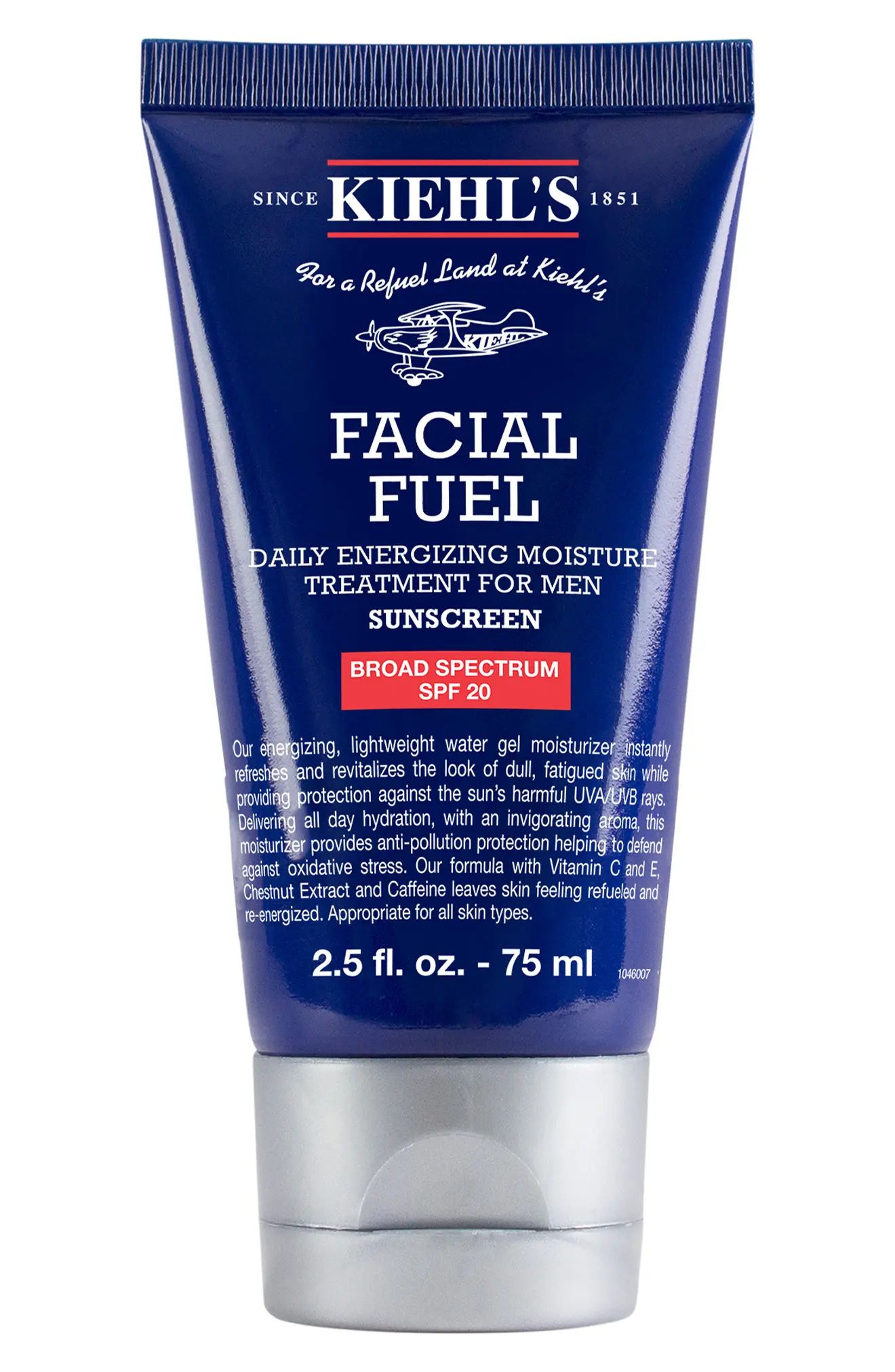 Kiehl's Since 1851 Facial Fuel Daily Energizing Moisture Treatment For Men Spf 20, Size 6.8 oz | Nordstrom