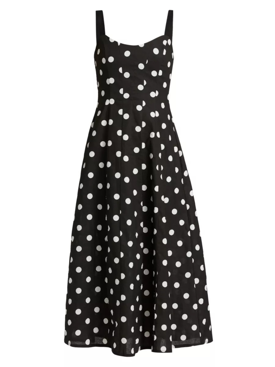 Clementine Polka Dot Maxi Dress | Saks Fifth Avenue
