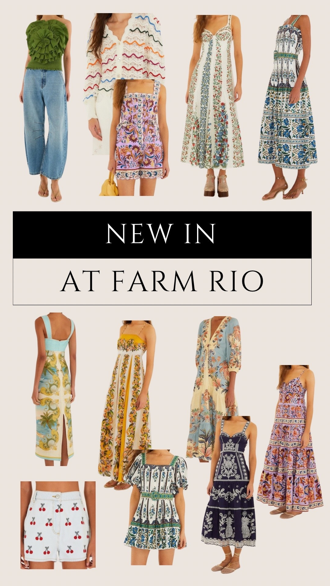 New in at Farm Rio for spring and summer! 

#LTKootd #LTKgrwm