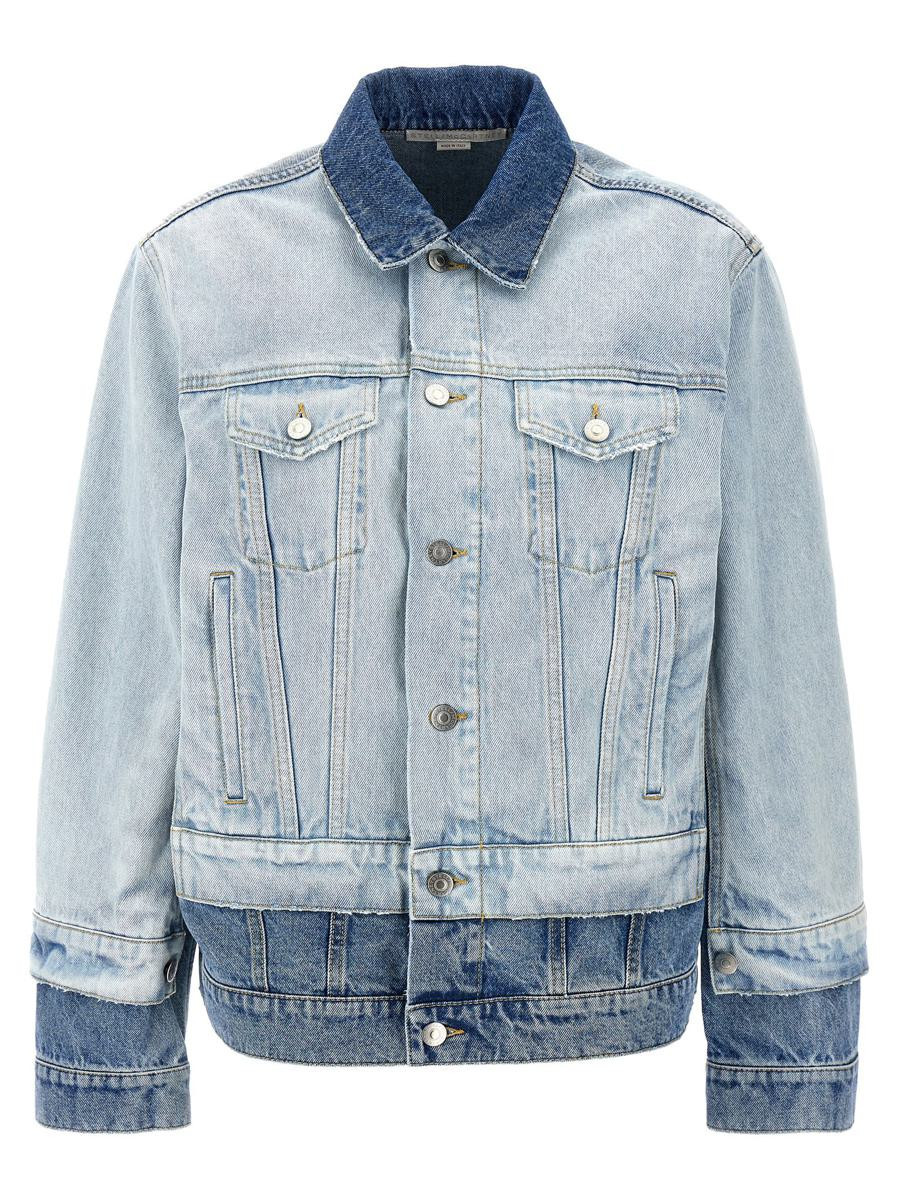 Stella McCartney Layered Denim Jacket | Baltini