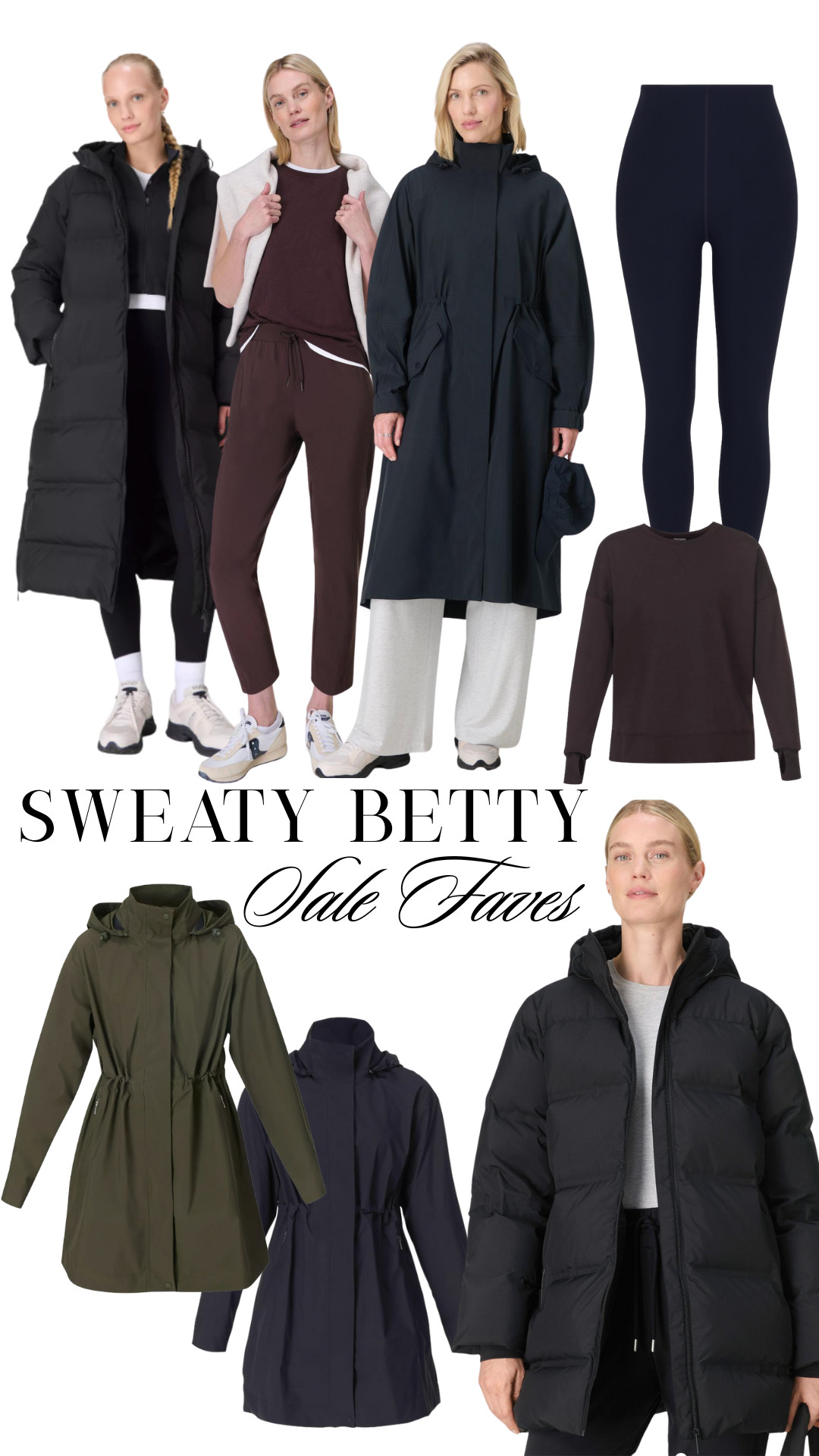Black Friday Deals, Sweaty Betty Sale, Guide Parka, Waterproof Parka, Stride Parka, Power Leggings, Sculpt Leggings, Longline Knit, After Class Jumper, Motion Parka, Mid Puffer, Waterproof Puffer, Explorer Trousers, Longline Puffer, Winter Coats, Activewear, Thermal Layers, Outdoor Jackets 

 #LTKCyberWeek #LTKireland #LTKstyletip #LTKCyberWeek