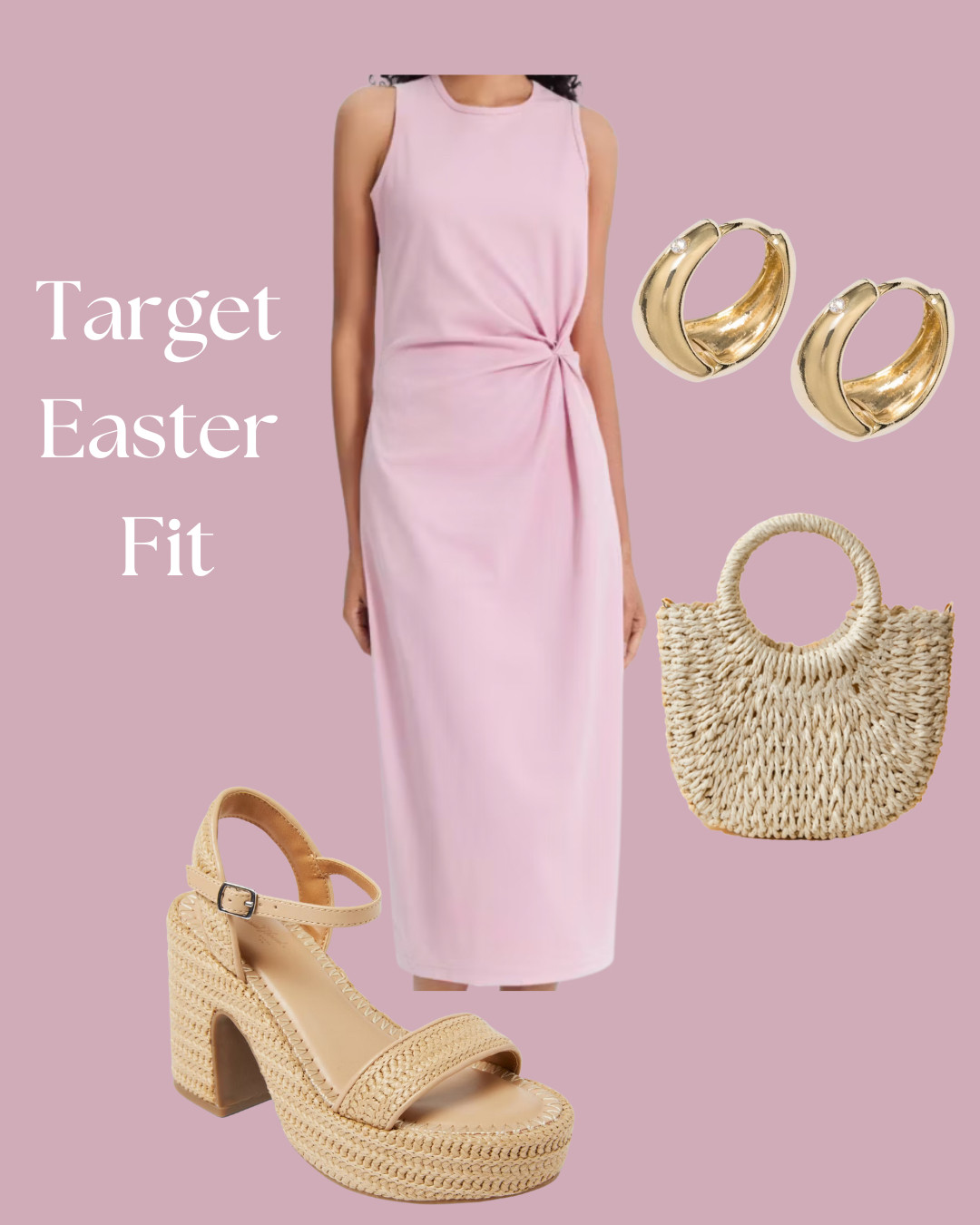 Easter Outfit.. all from Target! Reasonable and so cute! 🐰🌸 

 #LTKSeasonal #LTKMidsize #LTKFindsUnder50