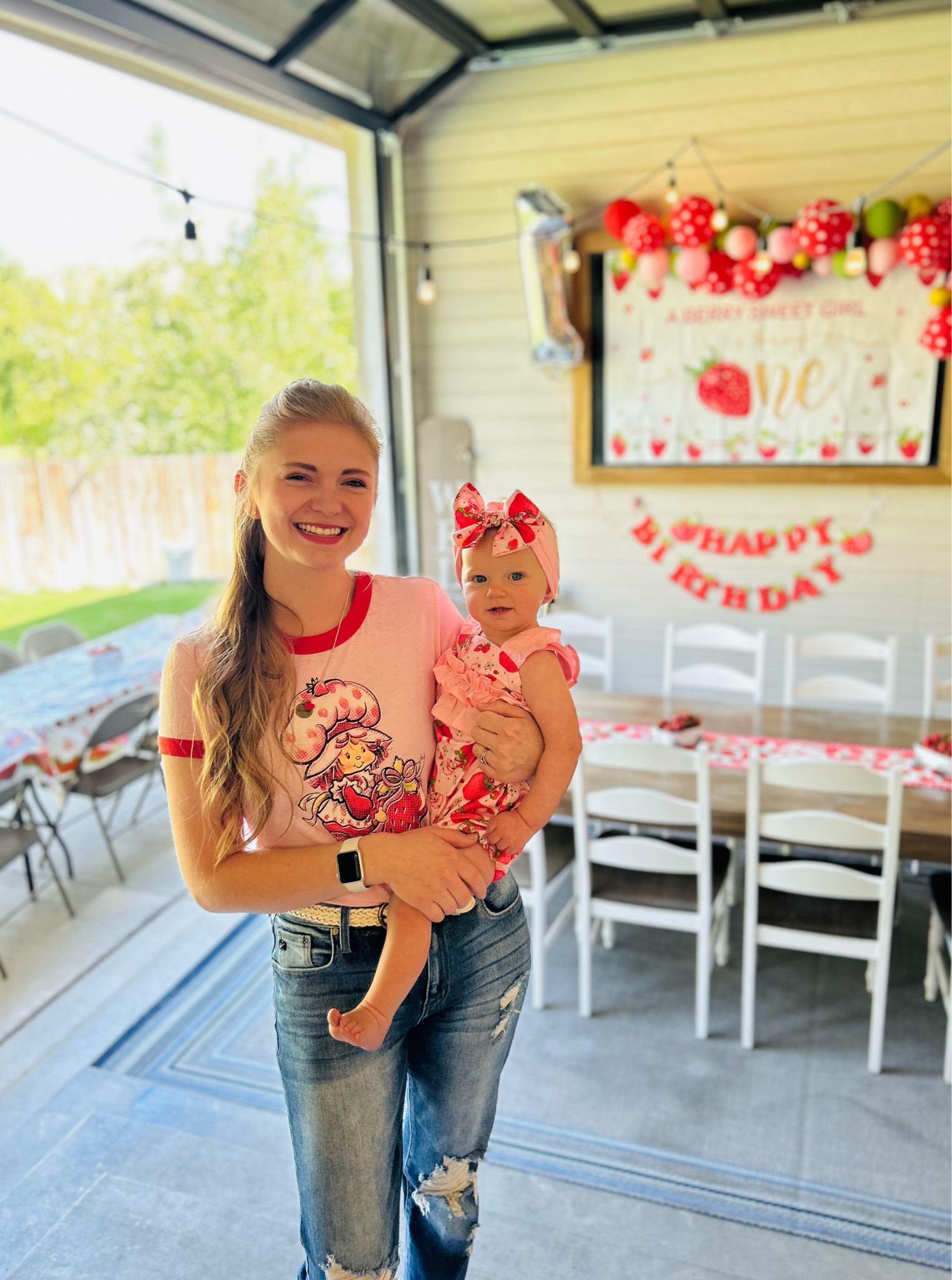 Strawberry shortcake T-shirt! 
So cute, size up 1! 


#LTKBacktoSchool #LTKbaby