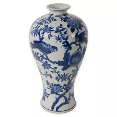 A&B Home Ren Bird Vase in Blue | Bed Bath & Beyond | Bed Bath & Beyond