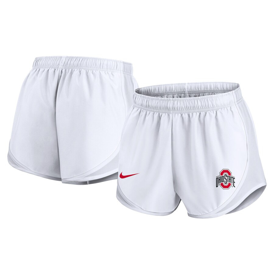 Ohio State Buckeyes Nike Women's Primetime Tempo Performance Shorts - White | Fanatics