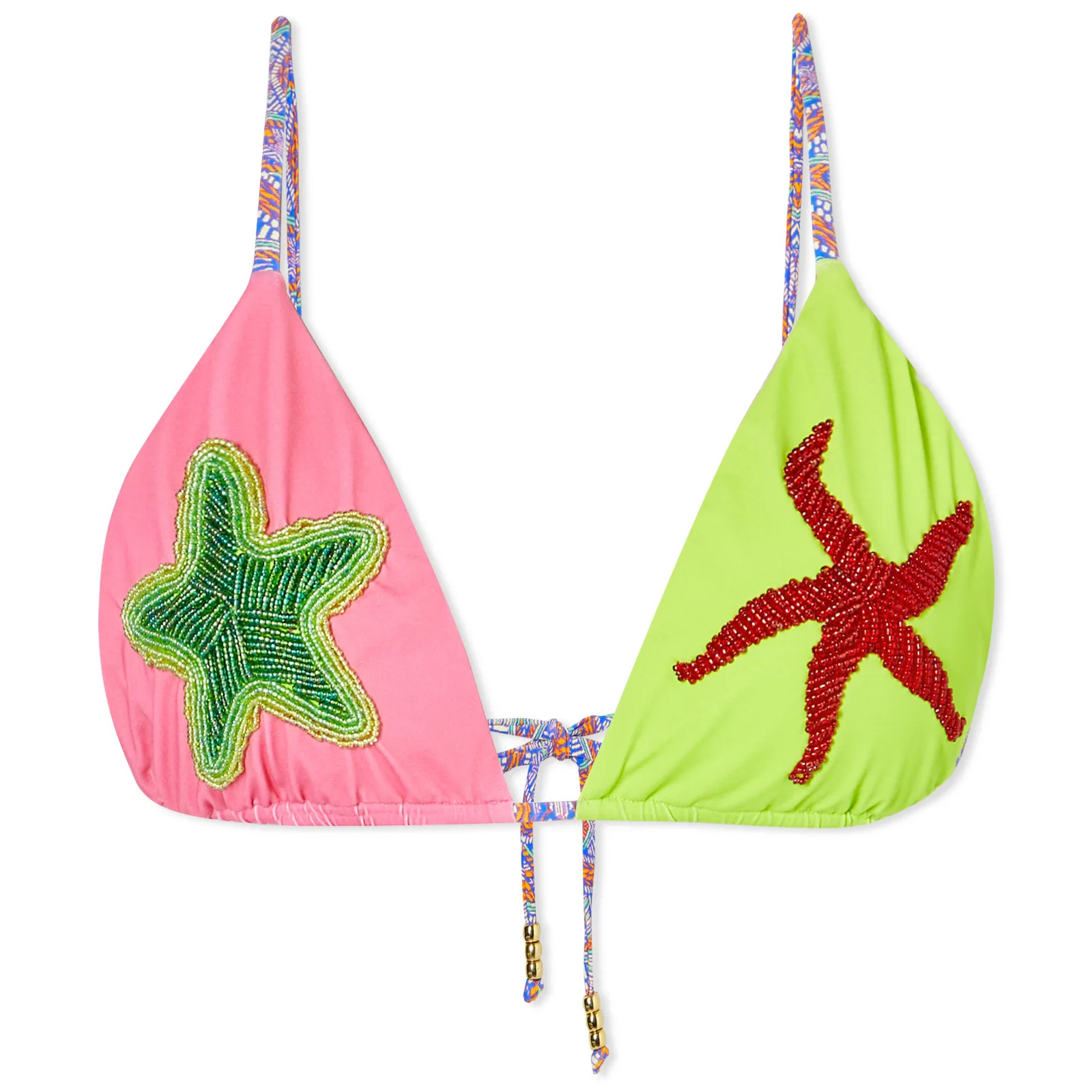 It's Now Cool String Bead Bikini Top Star Lit Beaded | END. (UK) | End Clothing (UK & IE)