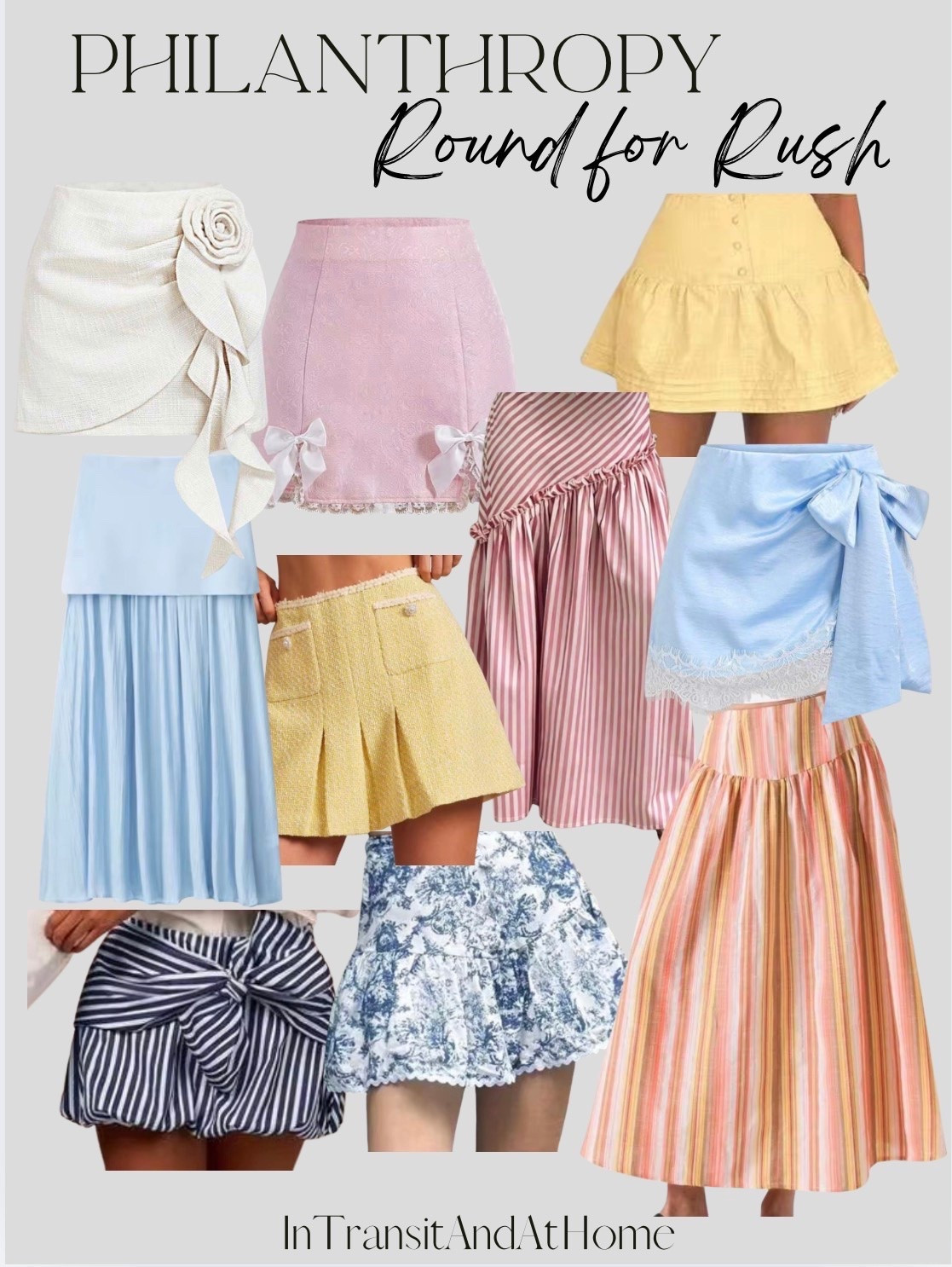 Philanthropy Round Skirts for Rush Recruitment Week
•
Enchnt Fall/Winter Romantic Women's Butter Yellow Tweed Pleated A-Line
Pariaura Vacation Casual All-Over Print Puff Sleeve Shirt & Mini Skirt
Sweetra Women's Blue Satin Lace Low-Waist Mini Skirt, Suitable For Summer , Beach, Romantic
Seelio Summer New Arrival Women Knit Pleated Mix Skirt
Siren Gaze Women's 100% Cotton Summer Casual Front Button Puff
•
#philanthropyround #philanthropyskirt #recruitmentoutfits #recruitment #rush #rushoutfits #sororityrecruitment #sororityrush #tweedskirt #gamedayskirt #flirtyskirt #cuteskirt

#LTKU #LTKootd #LTKPetite