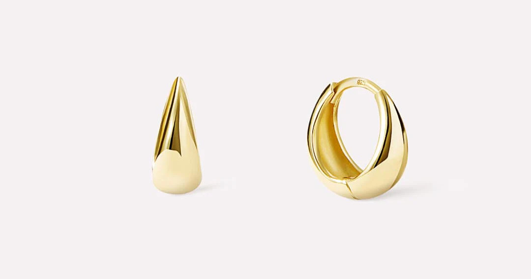 Bold Huggie Hoops - Nate | Ana Luisa