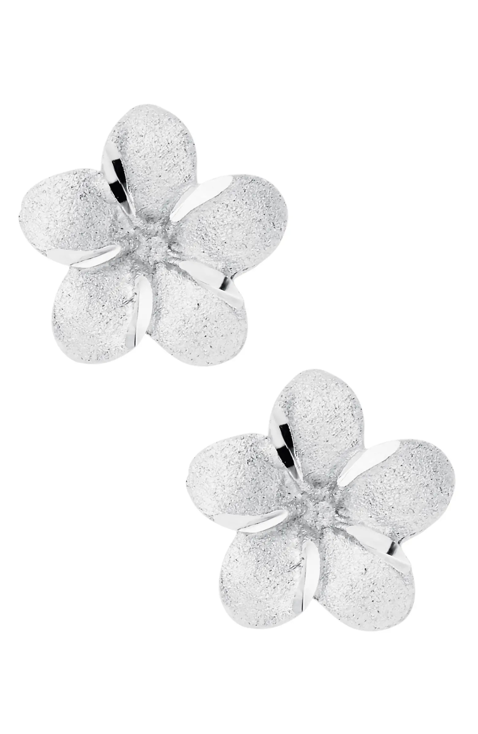 Mignonette Sterling Silver Flower Stud Earrings | Nordstrom | Nordstrom