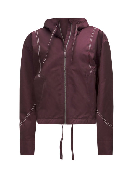 Water-Resistant Cropped Hooded Jacket | Lululemon (US)