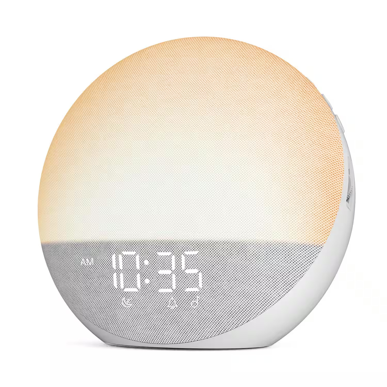 Cedar Assembly - Sunrise Alarm Clock Noise Machine Wake Up Light - Dimmable With For Bedroom 25 Sleep Sounds Adults Putty - Frost White | Best Buy U.S.