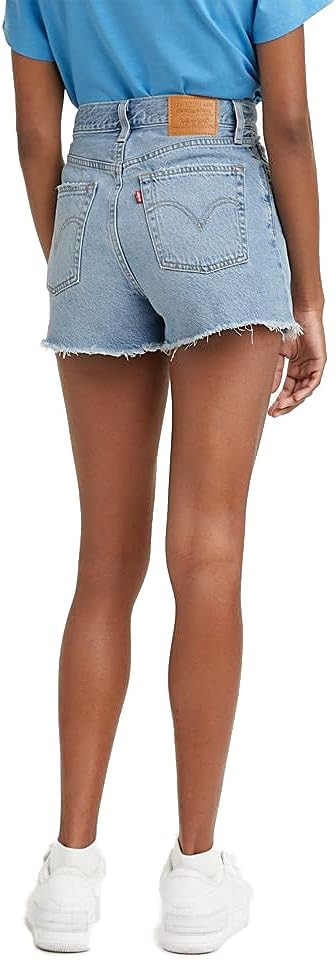 Levi's Women's Premium Ribcage Shorts | Amazon (US)