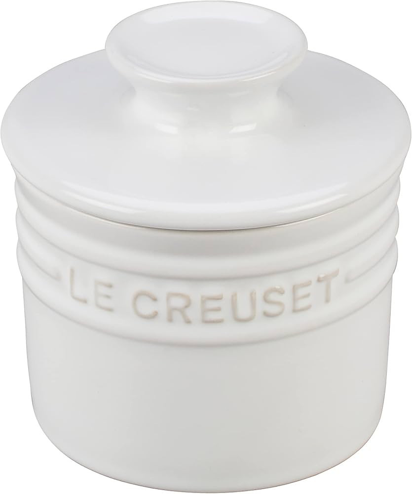 Le Creuset Stoneware Butter Crock, 6 oz., White | Amazon (US)