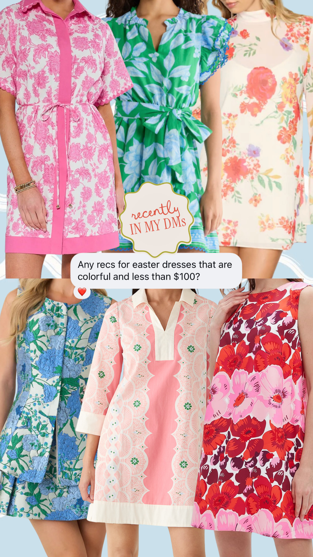 Under $100 Easter dress options!! Linking a ton of others I'm eyeing!! 

 

#LTKootd #LTKSeasonal #LTKWedding