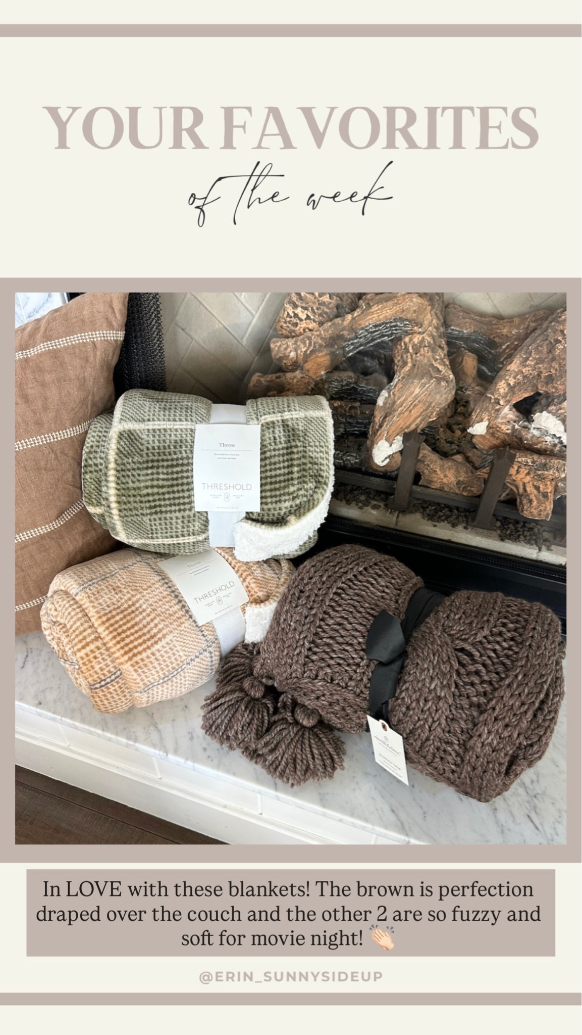 Fall blankets I’m loving!!